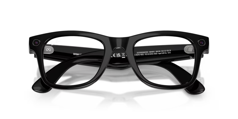 Ray-Ban Meta Gen 2 | RW4012 Wayfarer M | Black Graphite Green Transitions