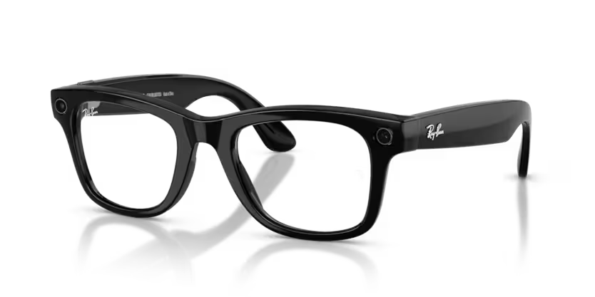 Ray-Ban Meta Gen 2 | RW4012 Wayfarer M | Black Graphite Green Transitions