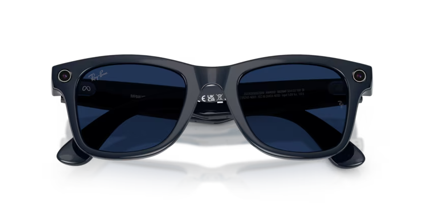 Ray-Ban Meta Gen 2 | RW4012 Wayfarer L | Shiny Cosmic Blue Sapphire Transitions