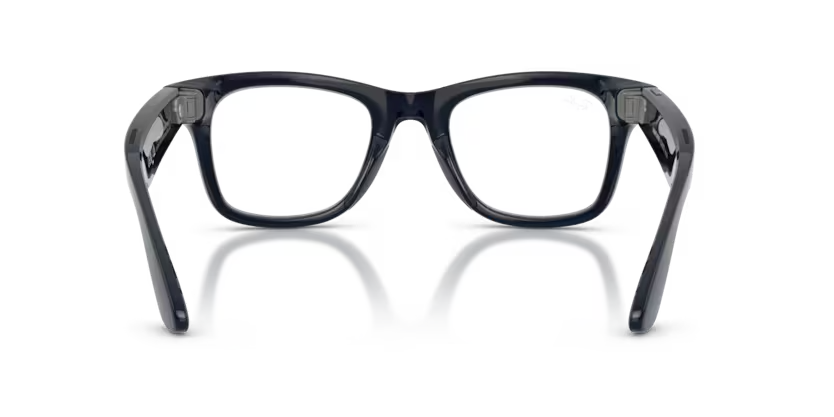 Ray-Ban Meta Gen 2 | RW4012 Wayfarer L | Shiny Cosmic Blue Sapphire Transitions