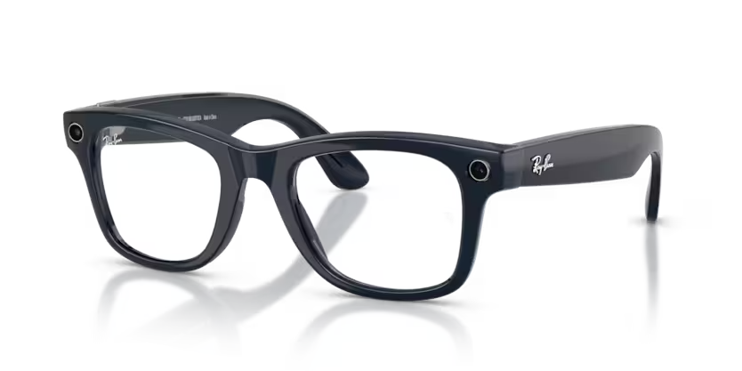 Ray-Ban Meta Gen 2 | RW4012 Wayfarer L | Shiny Cosmic Blue Sapphire Transitions