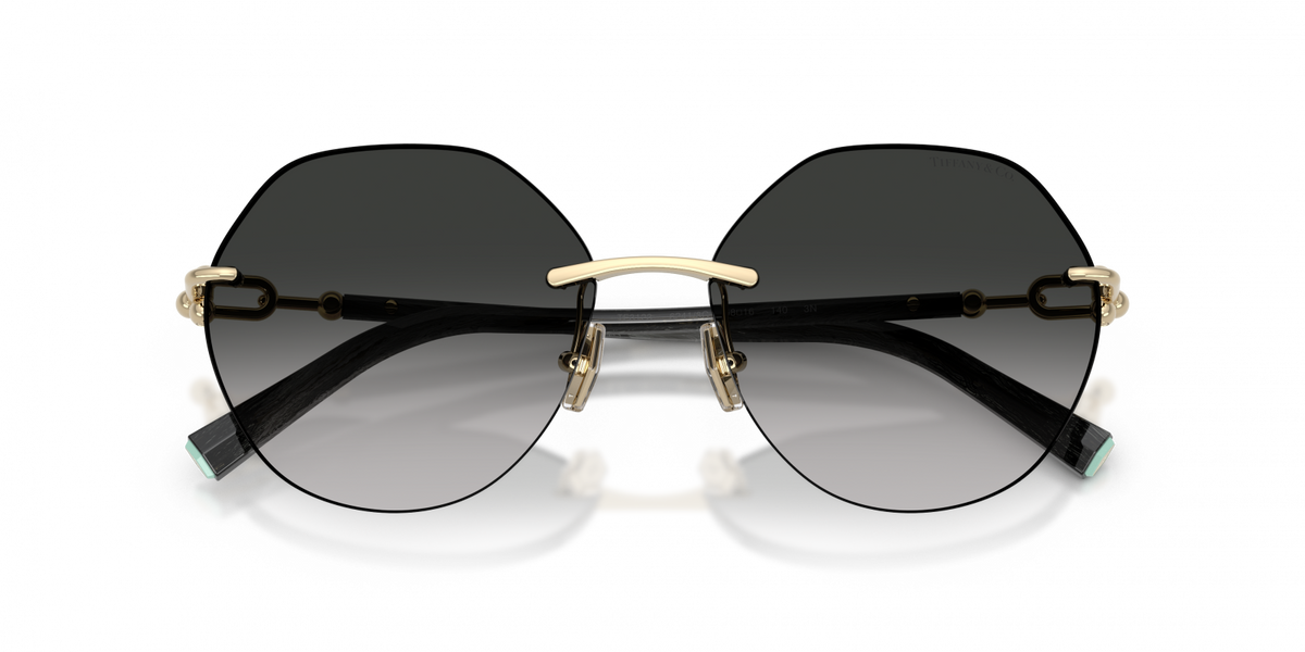 Tiffany & Co | TF3123 | Pale Gold Grey Gradient