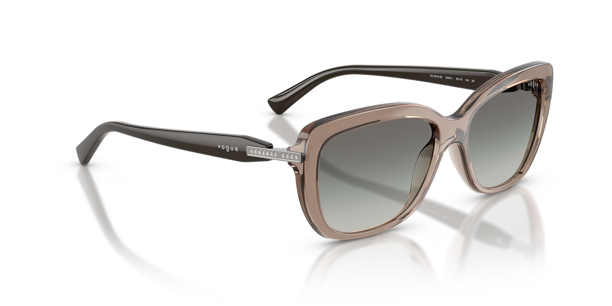 Vogue Eyewear | VO5678SB | Transparent Brown Gradient Grey