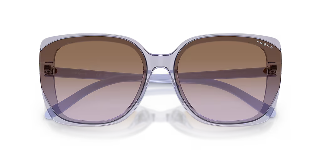 Vogue Eyewear | VO5684SD | Transparent Lilac Violet Gradient Brown