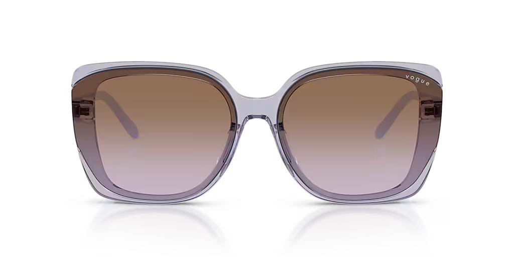 Vogue Eyewear | VO5684SD | Transparent Lilac Violet Gradient Brown