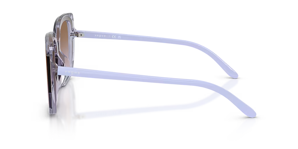Vogue Eyewear | VO5684SD | Transparent Lilac Violet Gradient Brown
