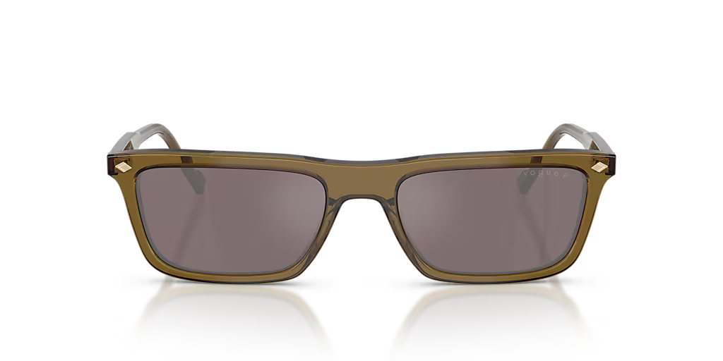 Vogue Eyewear | VO5687S | Transparent Olive Green Polarised