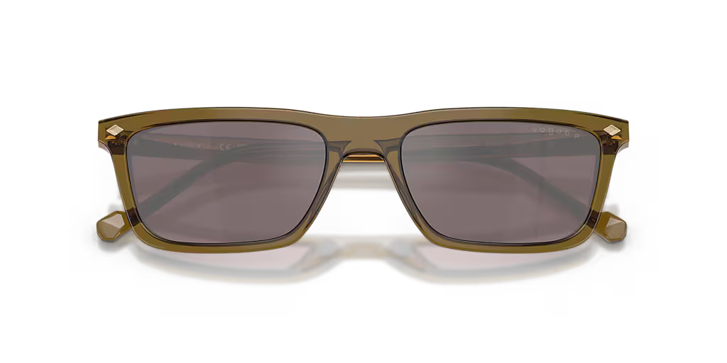 Vogue Eyewear | VO5687S | Transparent Olive Green Polarised