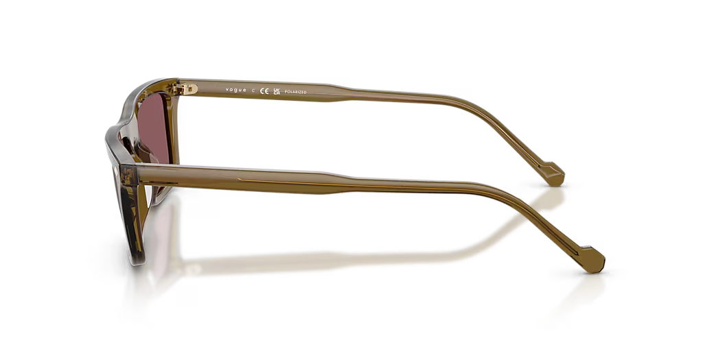 Vogue Eyewear | VO5687S | Transparent Olive Green Polarised