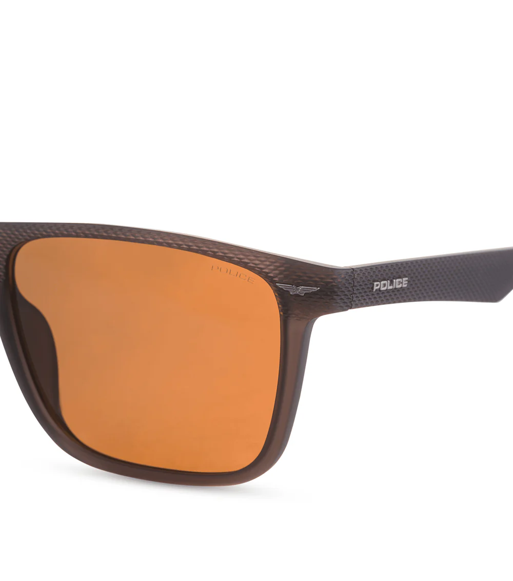 Police | Gator 2 | Matt Black Brown Polarised