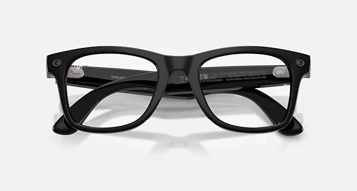 Ray-Ban Meta Gen 3 | RW4011V Wayfarer M | Shiny Black Optical