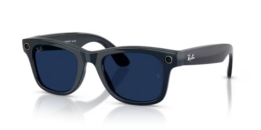 Ray-Ban Meta Gen 2 | RW4012 Wayfarer M | Shiny Cosmic Blue Sapphire Transitions