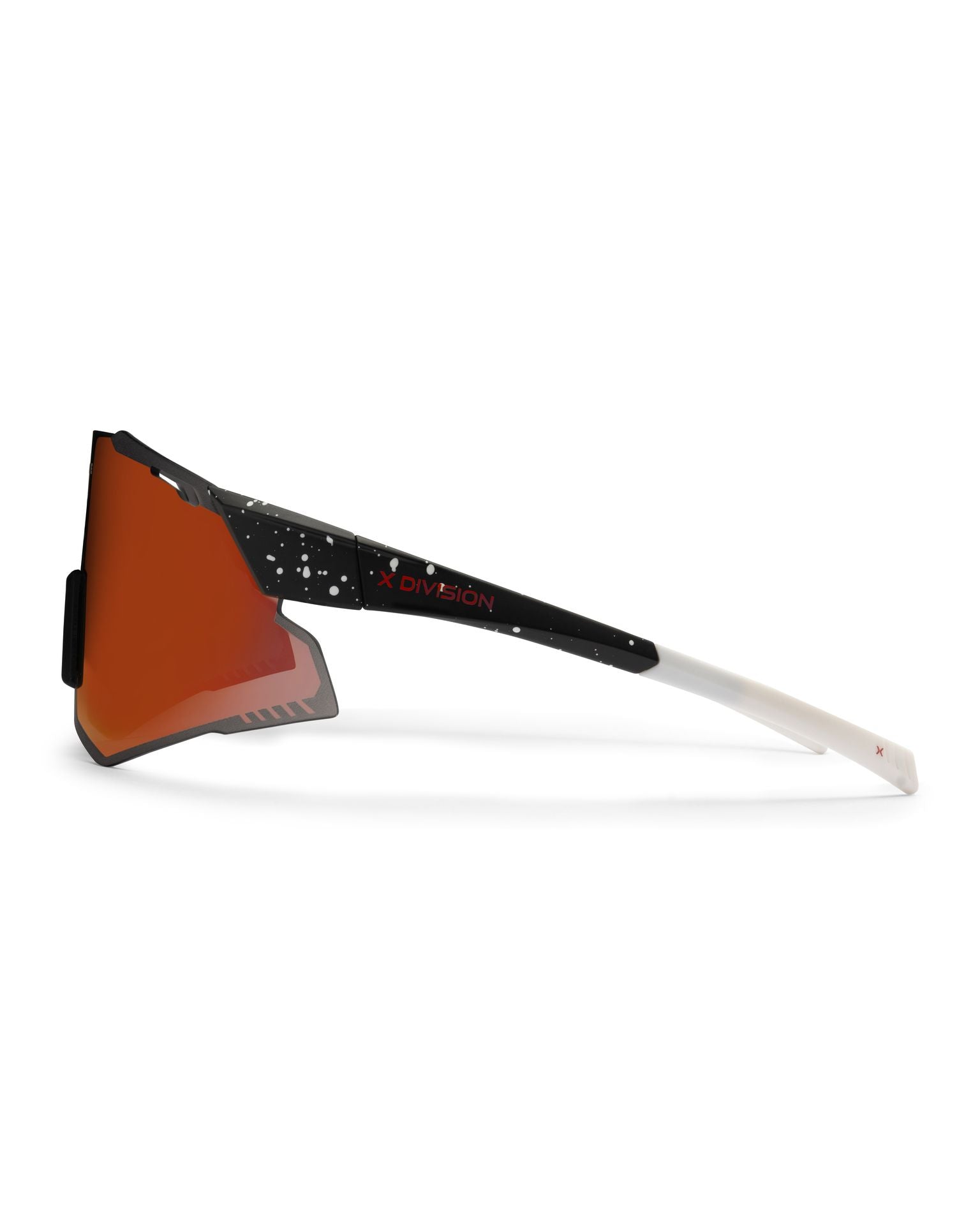 Liive | Pace X | Matte Black/Red Mirror