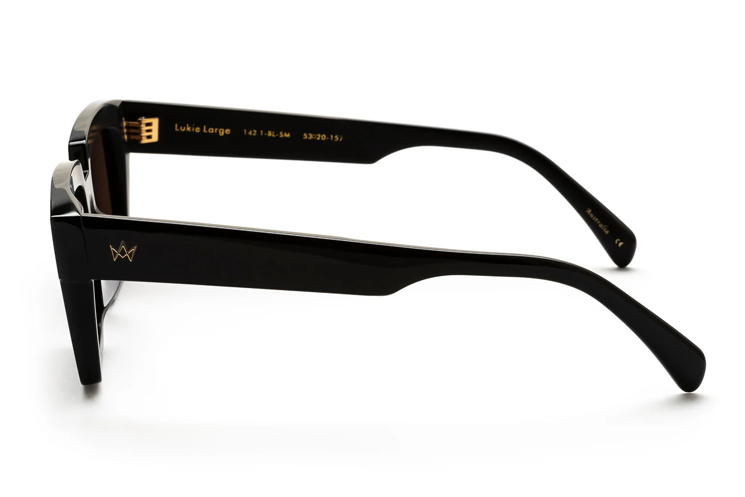 AM Eyewear | Lukie Large | Black