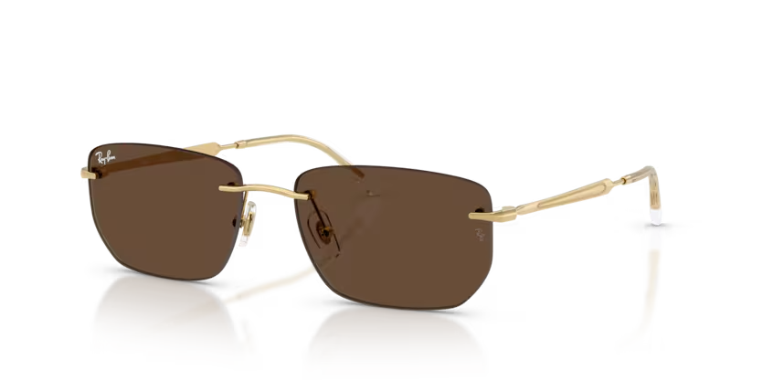 Ray-Ban | 3768 | Arista Gold Dark Brown