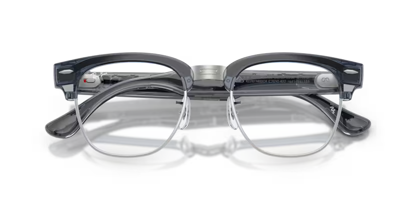 Ray-Ban Audio Meta Gen 3 | RW7004 Clubmaster | Transparent Sky Blue Transitions Gen S Sapphire