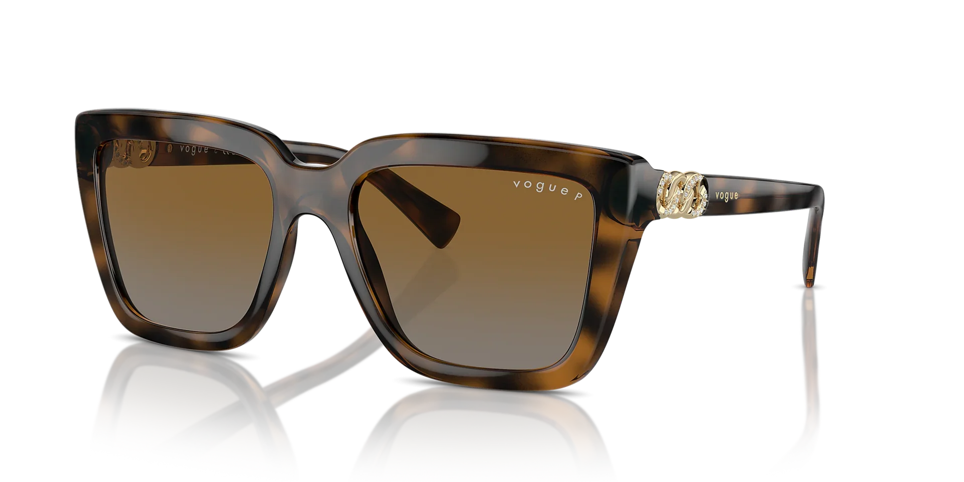 Vogue | VO5575 | Top Dark Havana Polarised