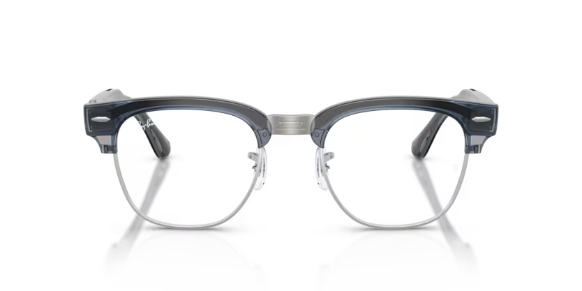 Ray-Ban Audio Meta Gen 3 | RW7004 Clubmaster | Transparent Sky Blue Transitions Gen S Sapphire
