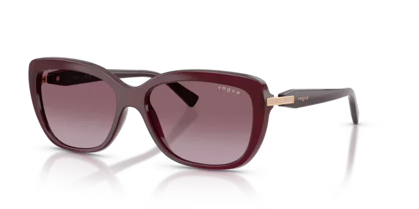 Vogue Eyewear | VO5678SB | Transparent Cherry Gradient Violet