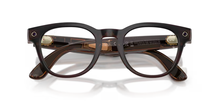 Ray-Ban Meta Gen 2 | RW7002 Scriber Optics | Transparent Umber Clear