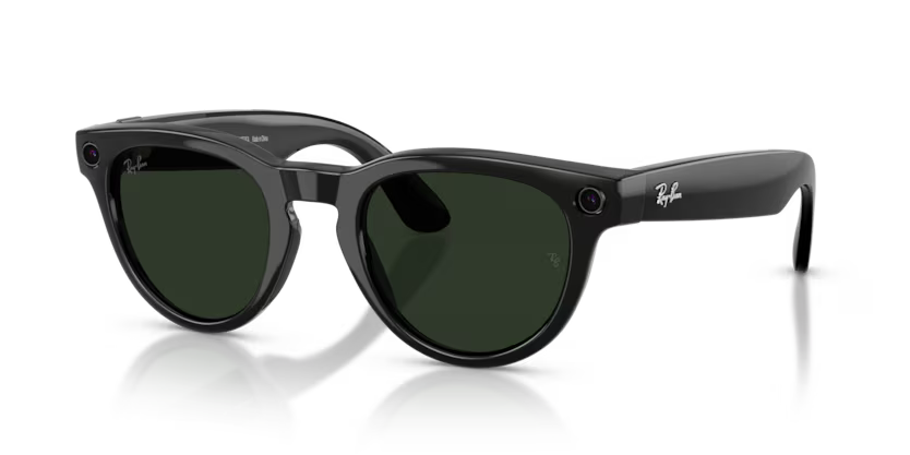 Ray-Ban Meta Gen 2 | RW4013 Headliner | Shiny Black Graphite Green Transitions