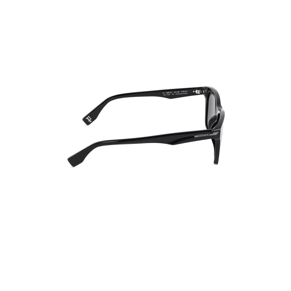 Police | SPLU68 Nerve 2 | Shiny Black Green Polarised