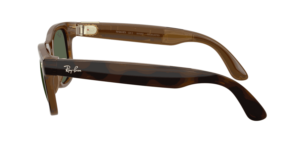 Ray-Ban Meta Gen 3 | RW4011 Wayfarer L | Havana G15 Green