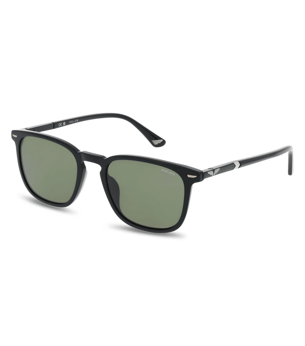 Police | SPLQ86 New Crossroads 5 | Shiny Black Green