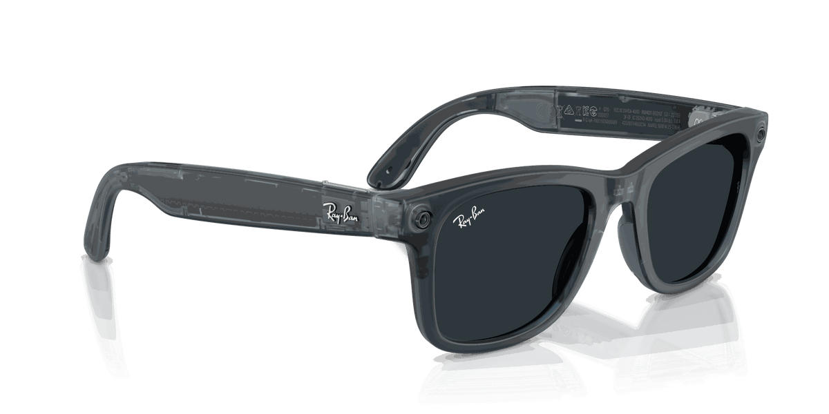 Ray-Ban Meta Gen 3 | RW4011 Wayfarer L | Tp. Mt. Ocean Blue Transitions Gen S Grey