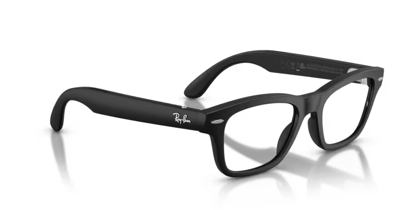 Ray-Ban Audio Meta Gen 3 | RW7005 Burbank M | Matte Black Clear Blue Light Filter