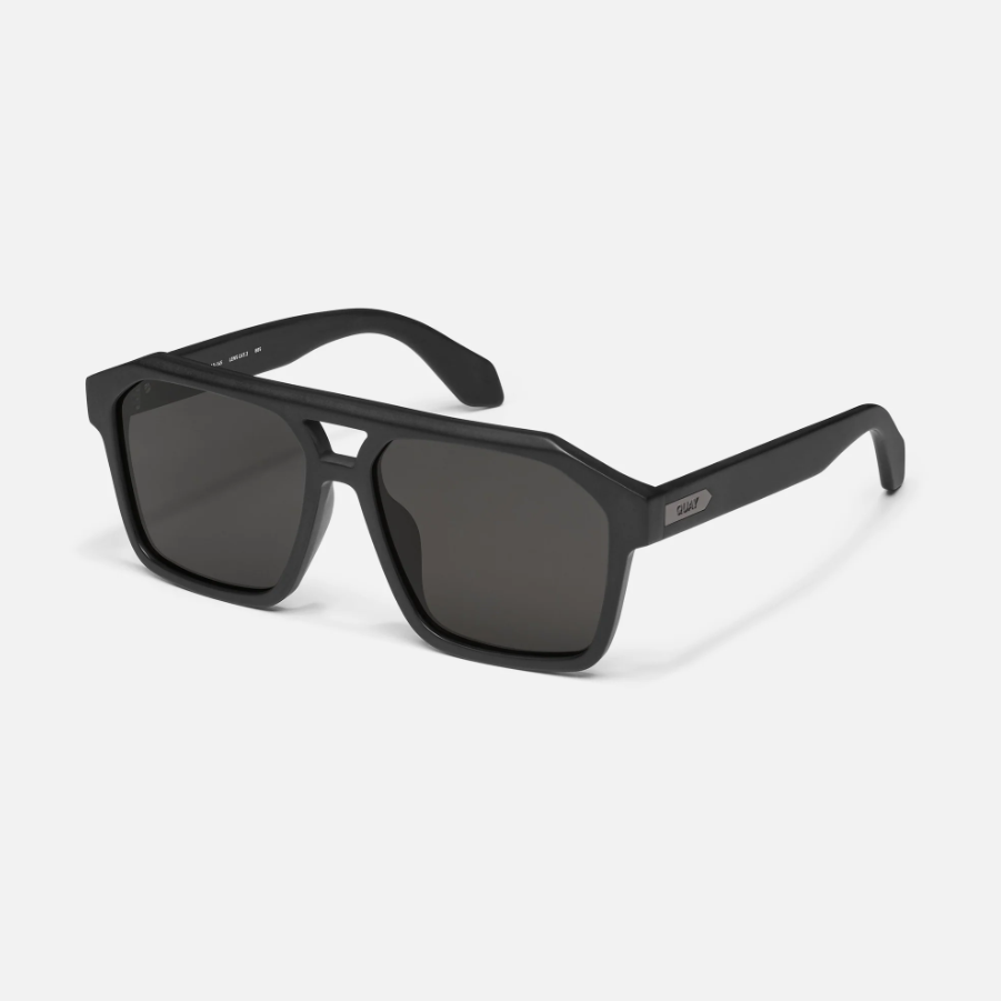 Quay | Soundcheck | Matte Black/Black Polarised