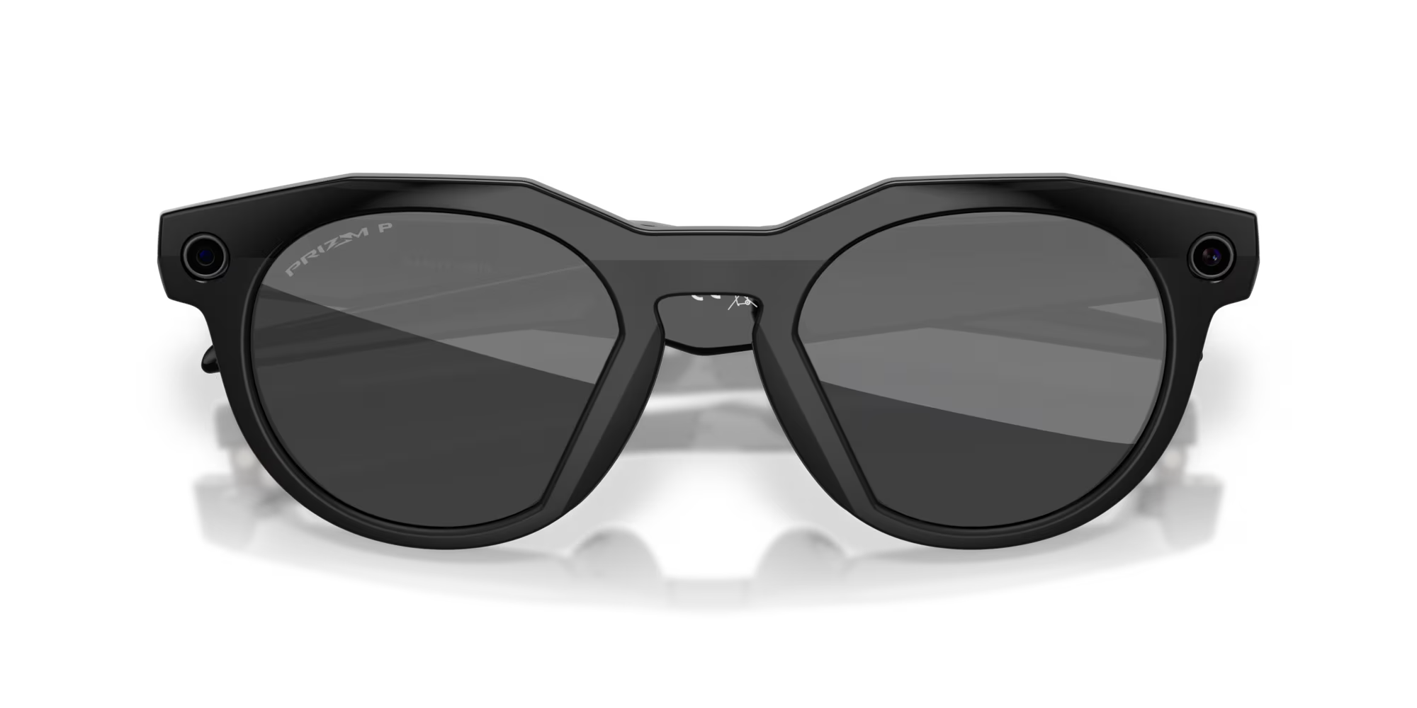 Oakley Meta HSTN PRIZM Black Polarised Lenses Black Frame Sunglasses