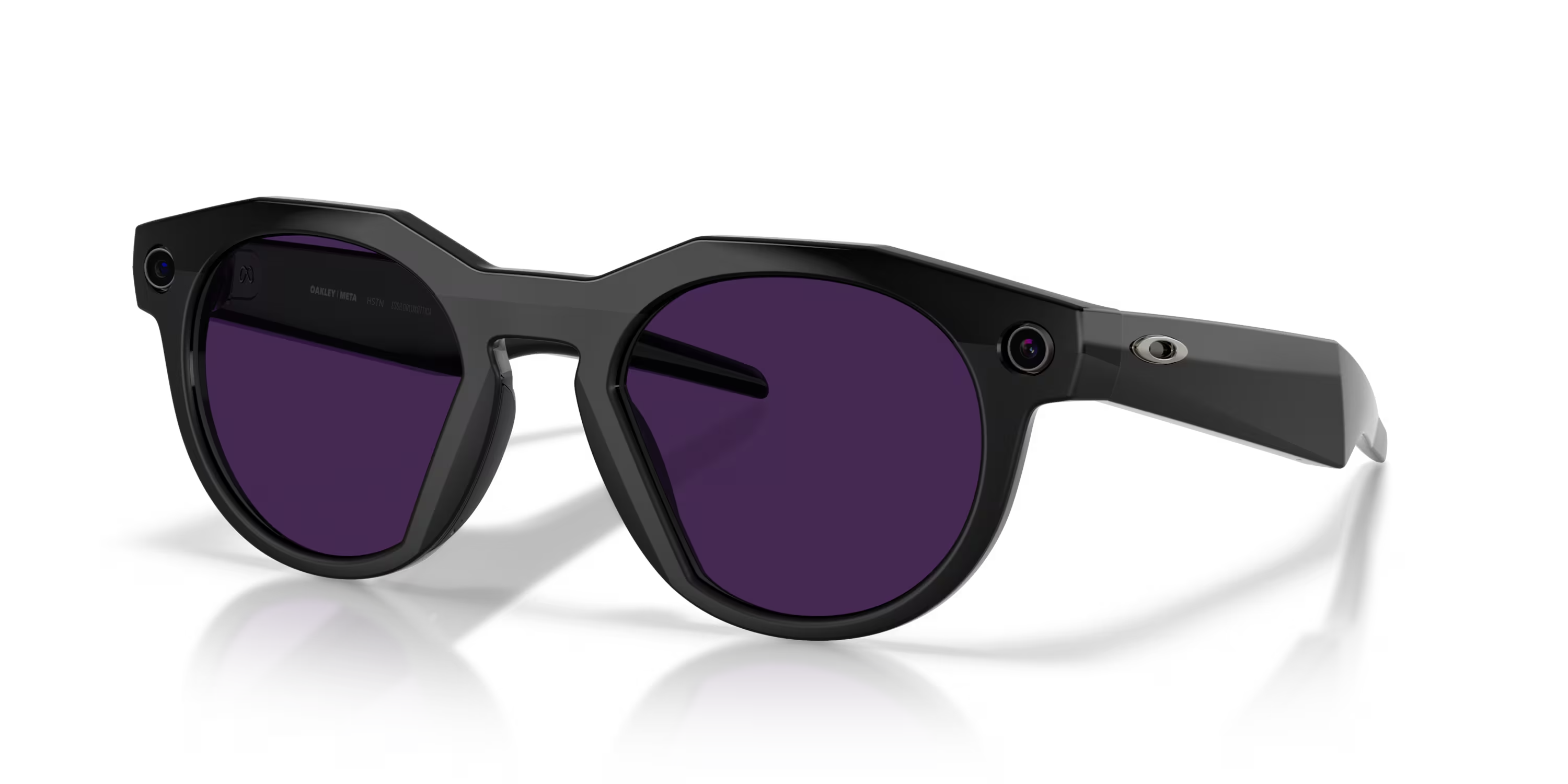 Oakley Meta HSTN Transitions Amethyst Black Frame Sunglasses