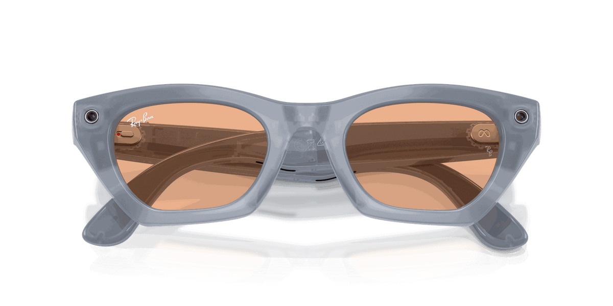 Ray-Ban Meta Gen 3 | RW4015 Zena | Milky Grey Lilac Transitions Copper