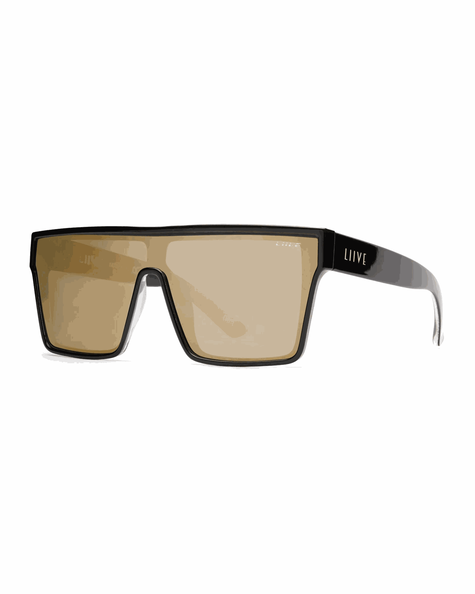 Liive | Wasteland | Gold Mirror Matte Black