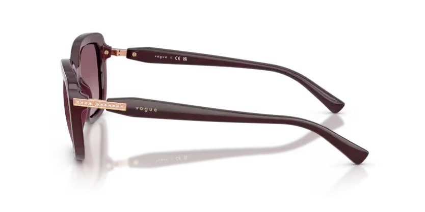 Vogue Eyewear | VO5678SB | Transparent Cherry Gradient Violet