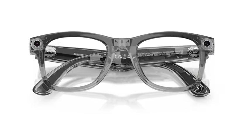 Ray-Ban Meta | RW4012 | Shiny Transparent Grey