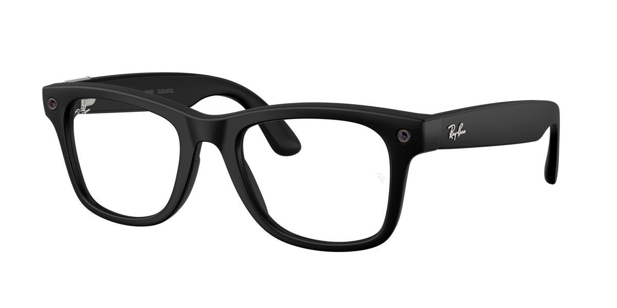 Ray-Ban Meta Gen 3 | RW4011 Wayfarer L | Matte Black Clear BLF&AR