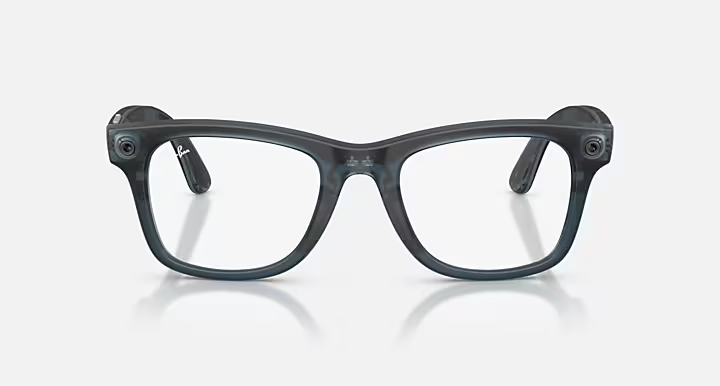 Ray-Ban Meta Gen 3 | RW4011V Wayfarer L | Tp. Mt. Ocean Blue Optical