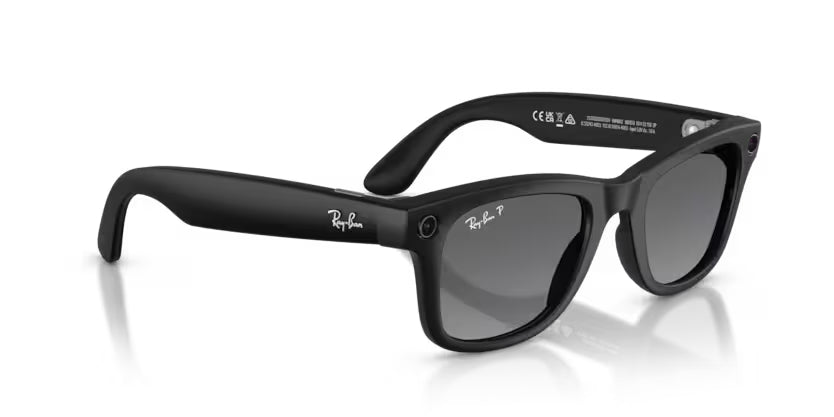 Ray-Ban Meta Gen2 | RW4012 Wayfarer | Matte Black Gradient Graphite Polarised