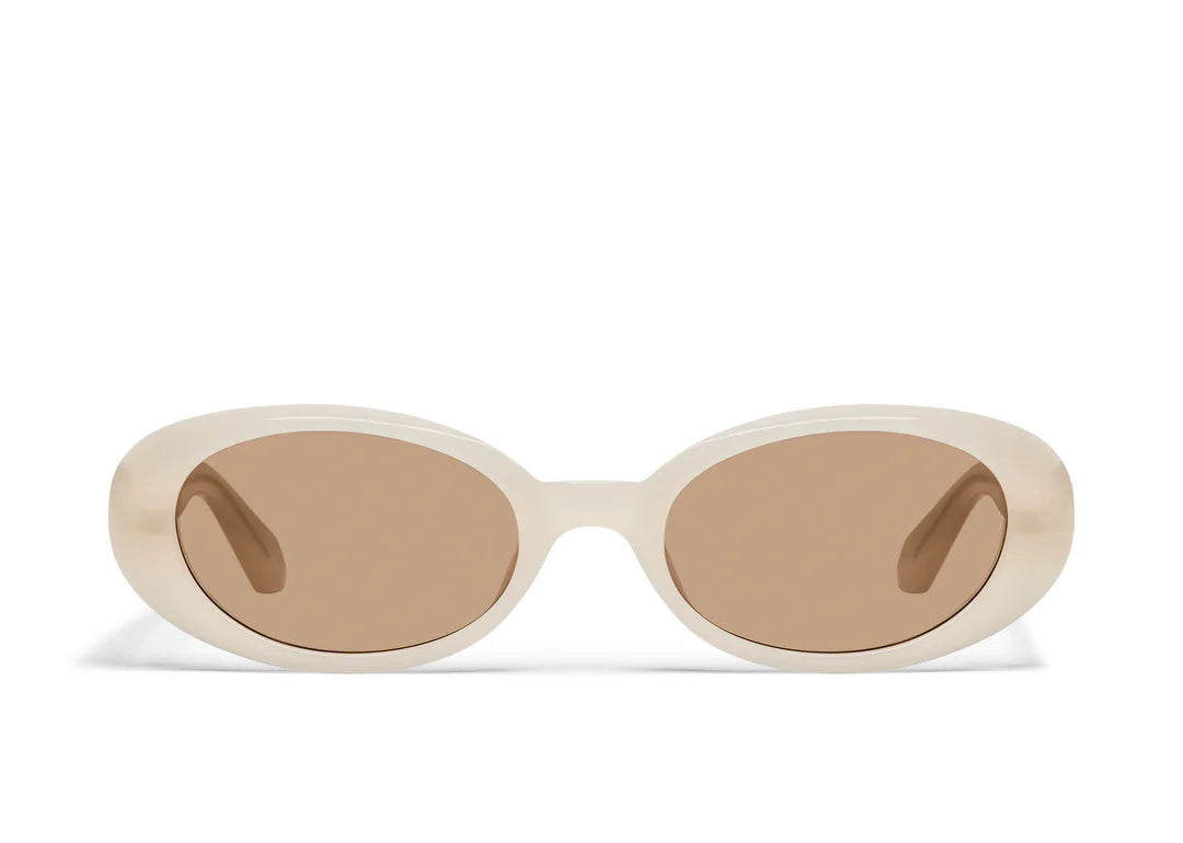 Quay | Felt Cute | Bone/Tan