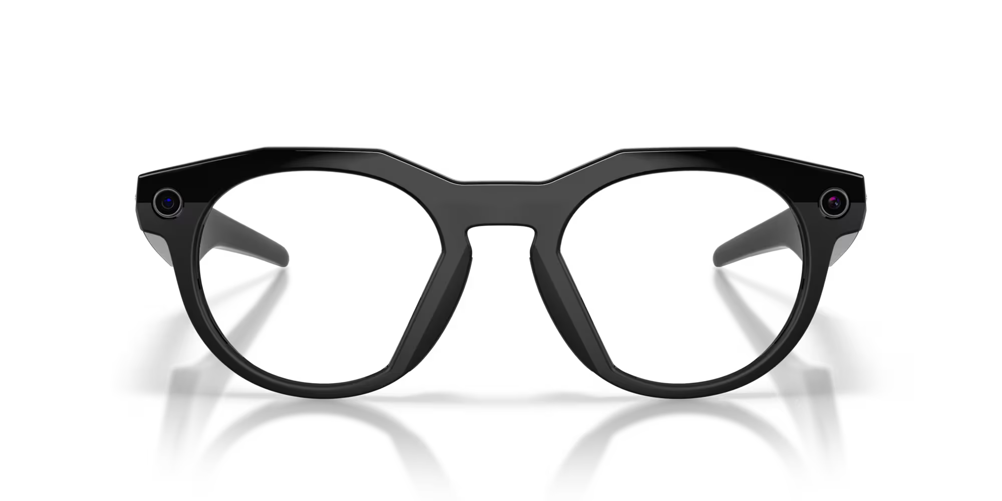 Oakley Meta HSTN Transitions Amethyst Black Frame Sunglasses