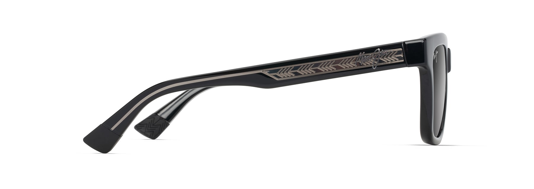 Maui Jim | MyMaui 644 Hanohano | Shiny Dark Havana w/Trans Yllow / Maui Rose