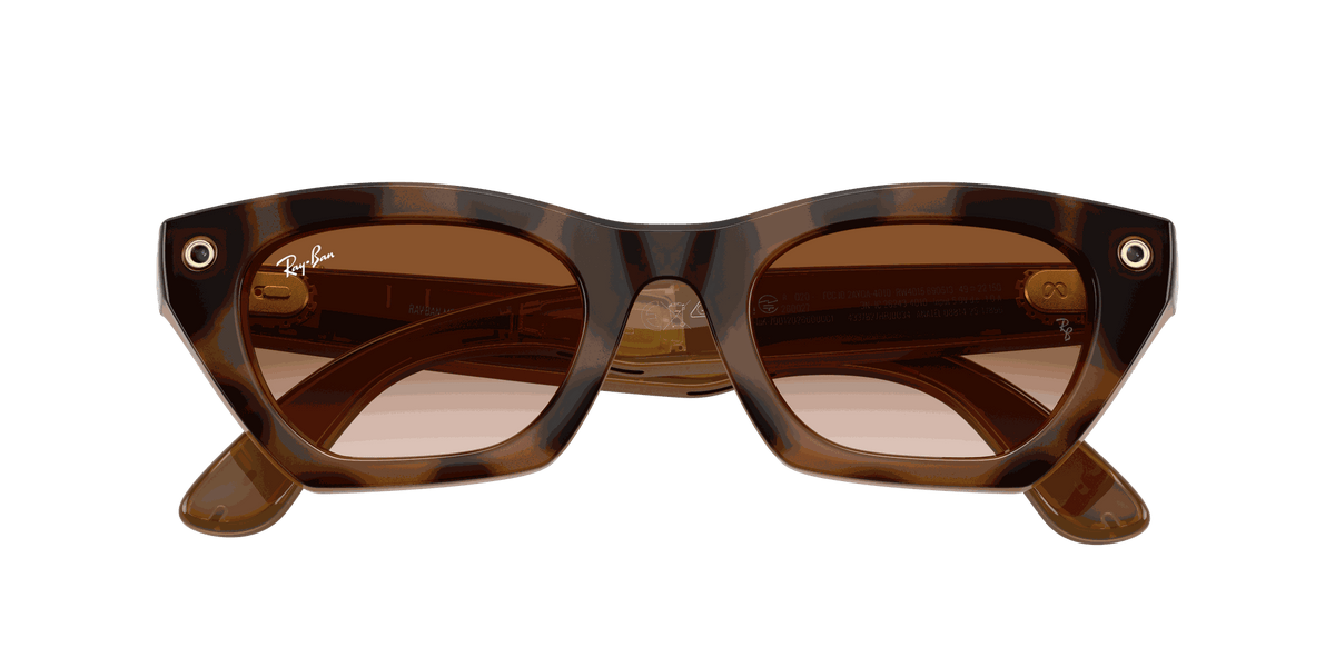 Ray-Ban Meta Gen 3 | RW4015 Zena | Havana Gradient Brown