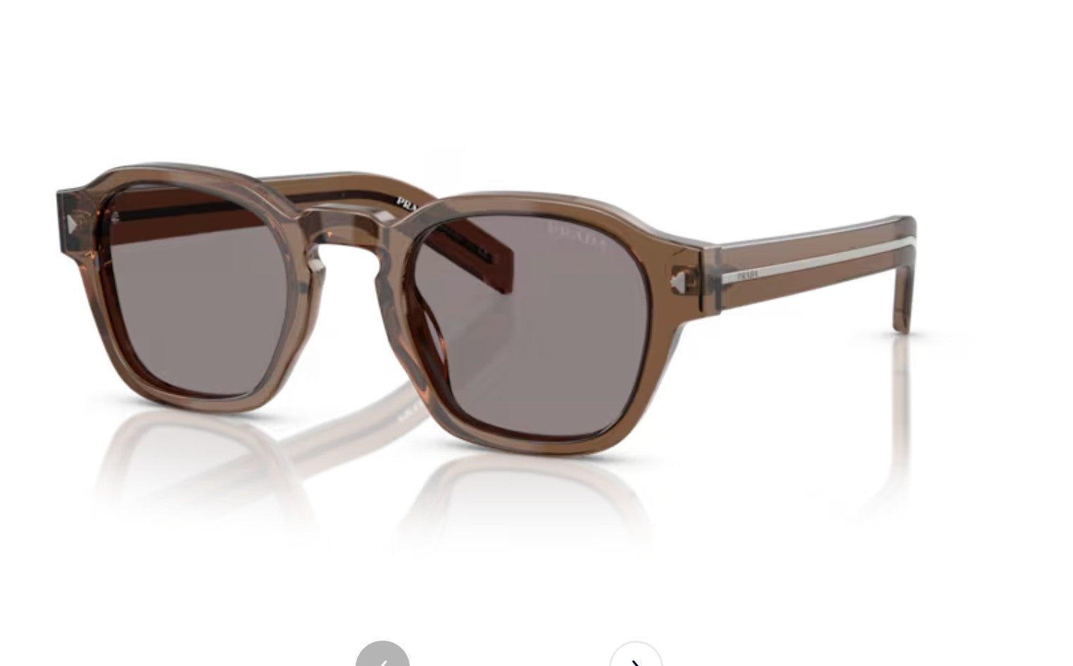 Prada | A16S | Transparent Clay Grey