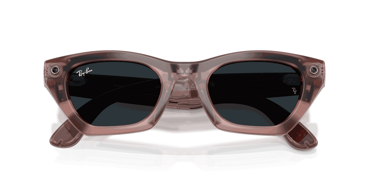 Ray-Ban Meta Gen 3 | RW4015 Zena | Milky Pink Blush Transitions Gen S Grey