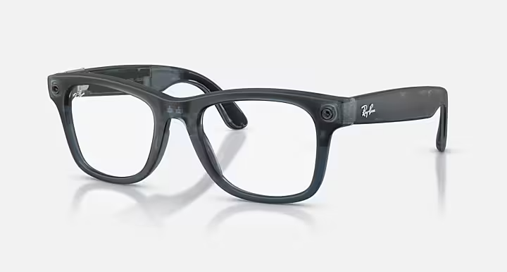 Ray-Ban Meta Gen 3 | RW4011V Wayfarer L | Tp. Mt. Ocean Blue Optical