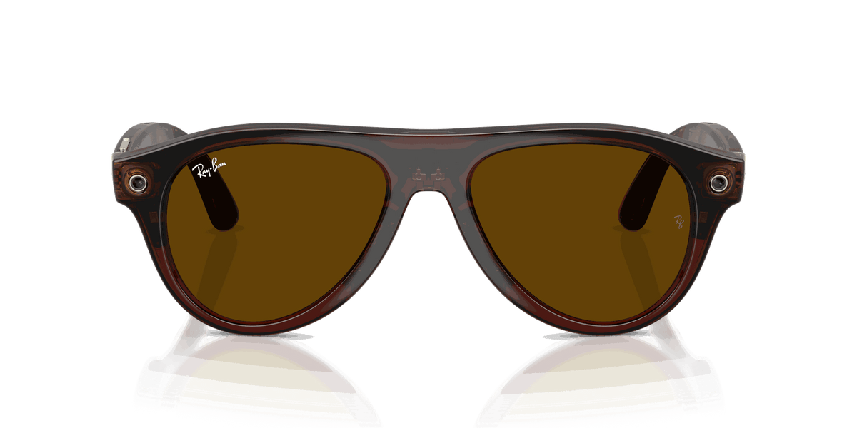 Ray-Ban Meta Gen 3 | RW4016 Aviator | Transp. Umber Transitions Jade