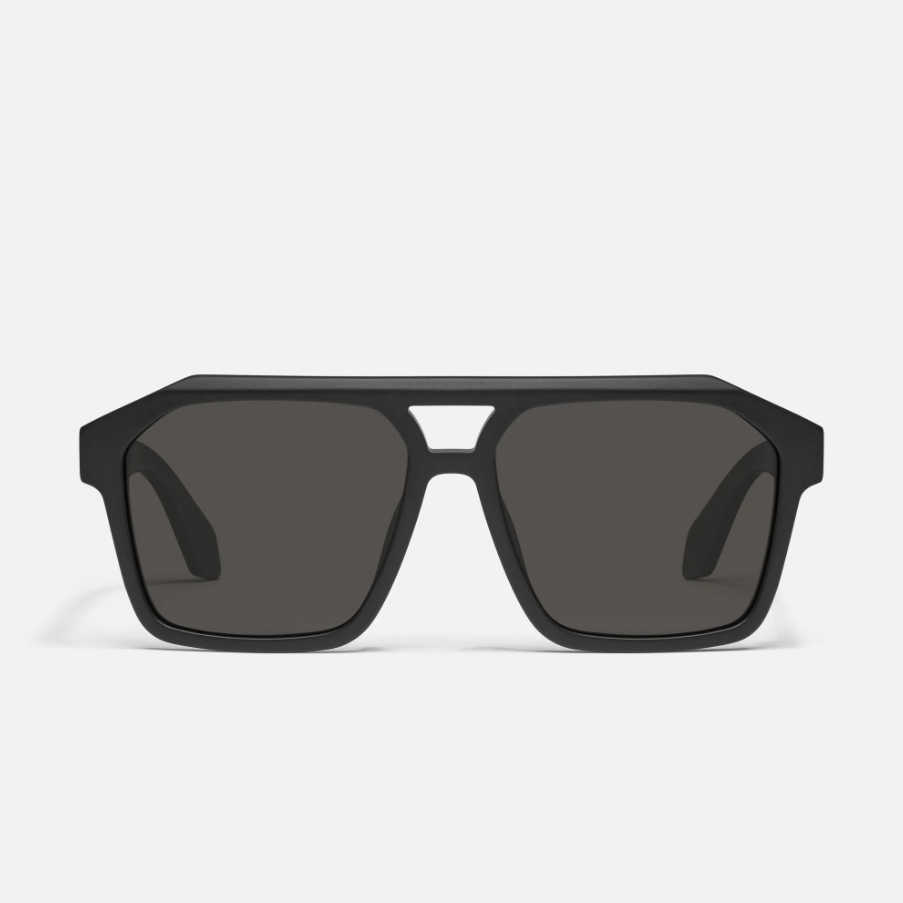 Quay | Soundcheck | Matte Black/Black Polarised