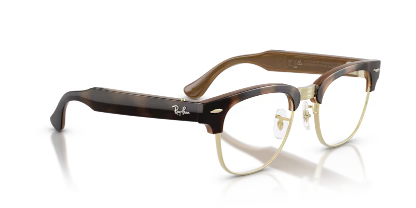 Ray-Ban Audio Meta Gen 3 | RW7004 Clubmaster | Havana Clear blue-violet light filter
